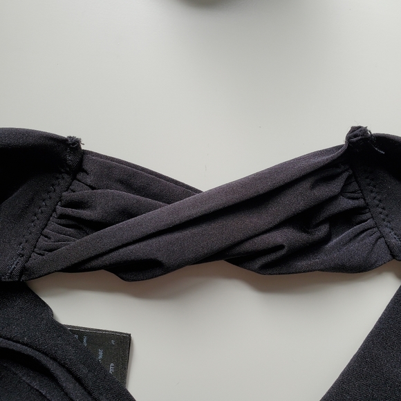 H&M Black Twist Bikini Bottom XXS - Picture 3 of 6